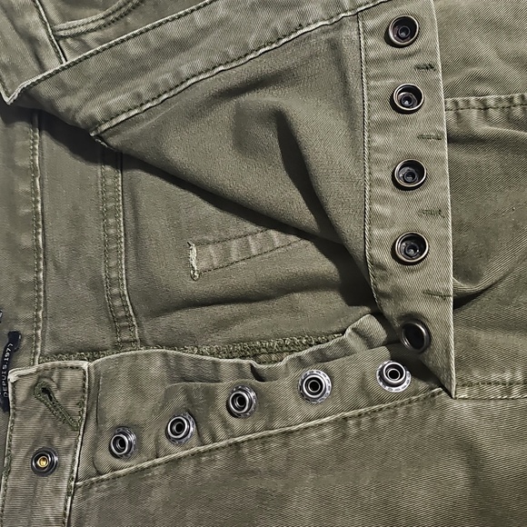 Maison Scotch & Soda Men's Green Snap Button Jeans Size 28x27 - Picture 3 of 7